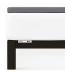 Schlafgut Spannbettlaken PURE TOPPER | Grau 4