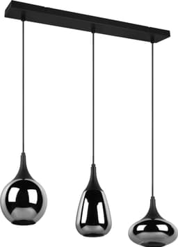 TRIO Leuchten Pendelleuchte Lumina | Schwarz