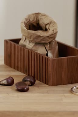WENKO Aufbewahrungsbox Mera | Braun
