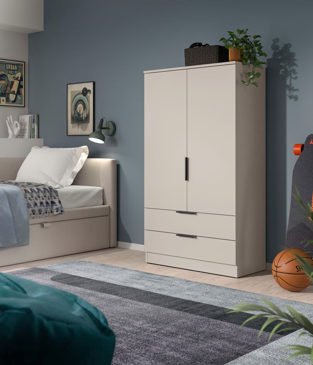Home affaire Wäscheschrank SKARDE | Beige