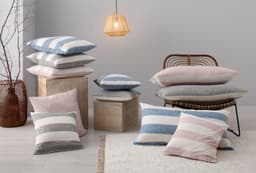 OTTO home Kissenhülle Big Stripe | Grau