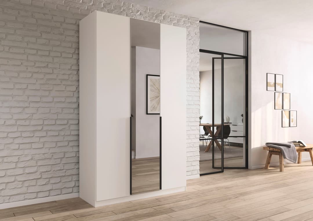 OTTO home AGORDO Drehtürenschrank | Weiß