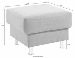sit&more Hocker Salsa | Grau
