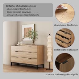 OTTO home Kommode Jorinde | Holztöne