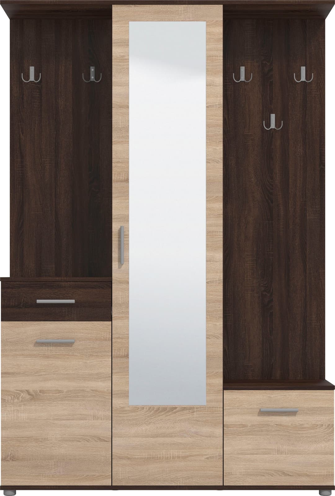 INOSIGN Kompaktgarderobe Martin | Holztöne