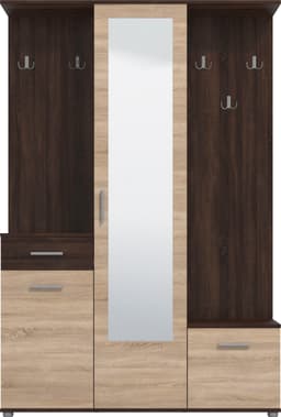 INOSIGN Kompaktgarderobe Martin | Holztöne