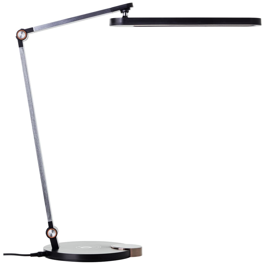 Brilliant LED Schreibtischlampe Officehero | Schwarz