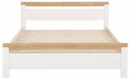 OTTO home Massivholzbett CAPRE | Weiß