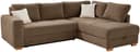 Jockenhöfer Gruppe Ecksofa Sunset L-Form | Braun 4
