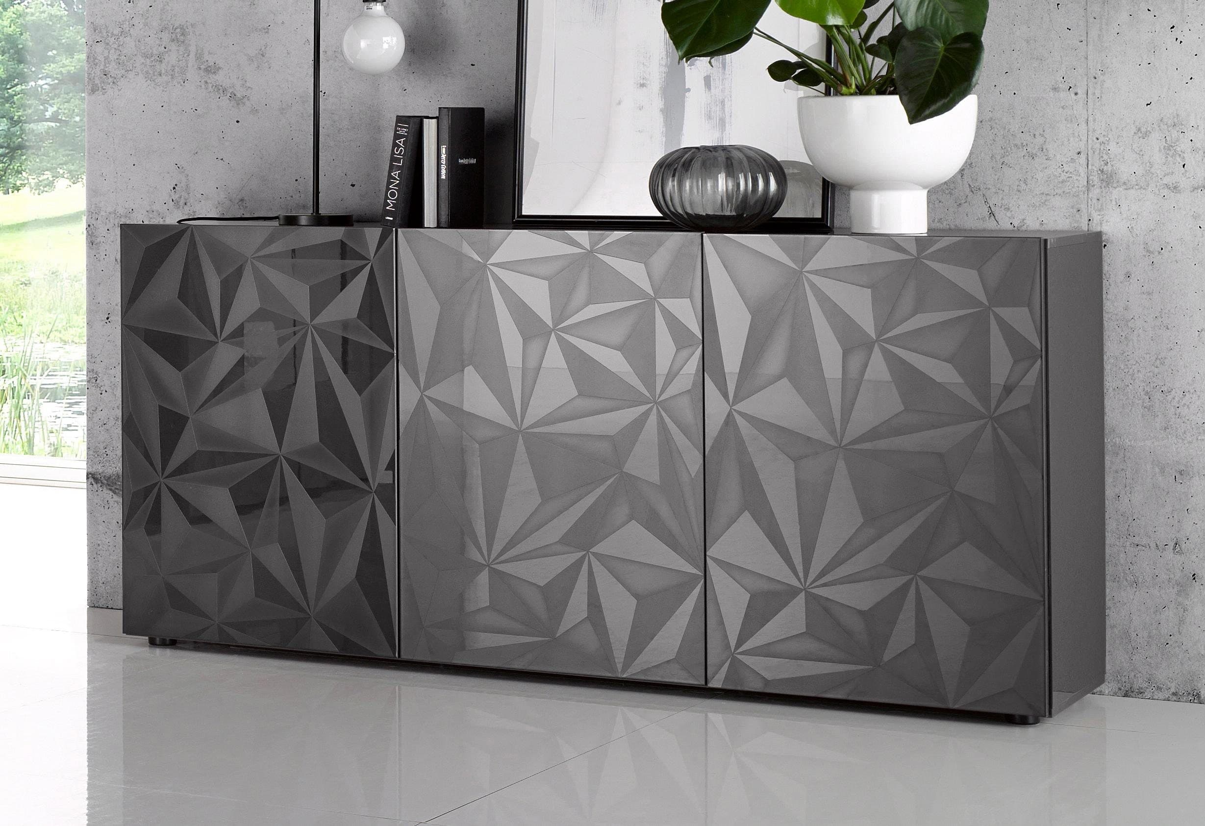Home affaire Sideboard Prisma | Grau