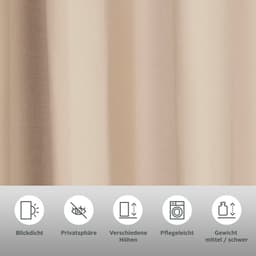 OTTO home Vorhang Parry | Beige