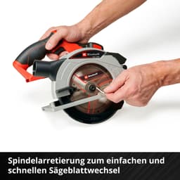 Einhell Akku-Handkreissäge TE-CS 18/165-1 Li-Solo | Mehrfarbig