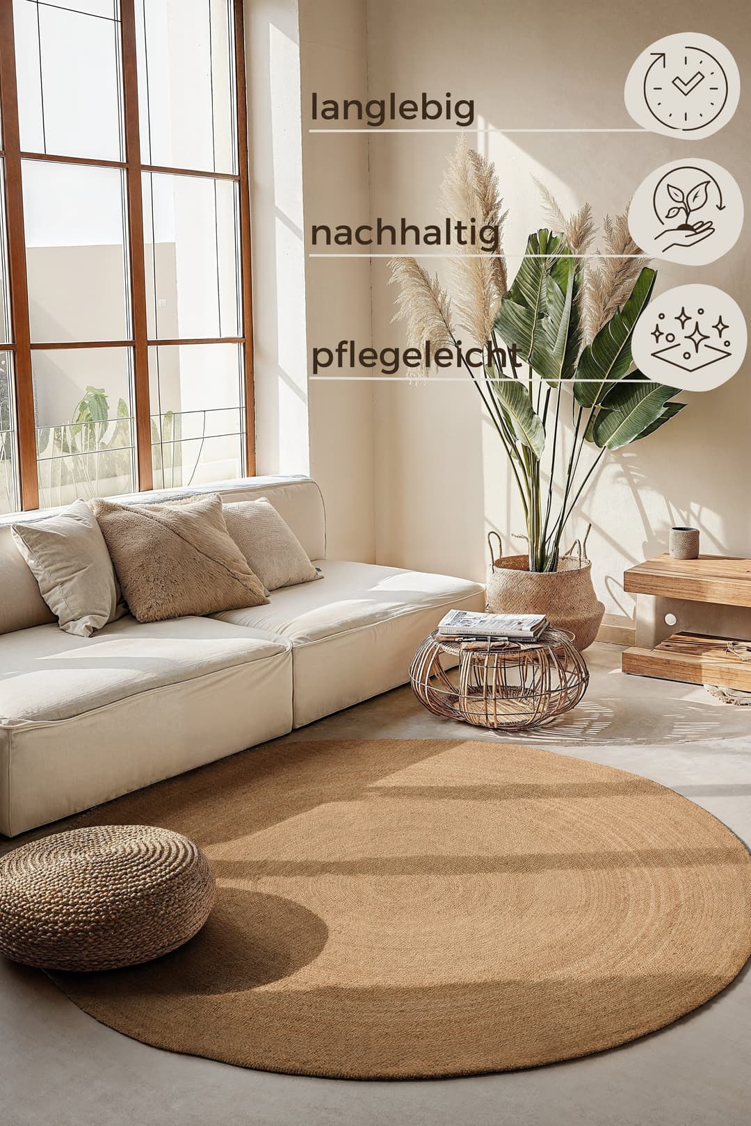 HANSE Home Teppich Rangpur | Beige