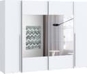FORTE Kleiderschrank Narago | Weiß