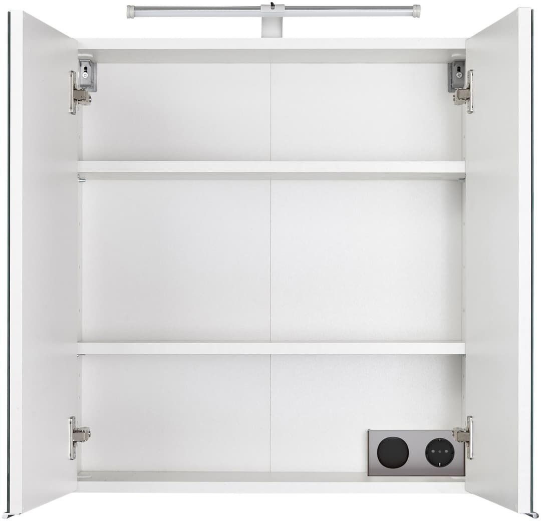 welltime Spiegelschrank Turin | Weiß