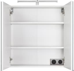 welltime Spiegelschrank Turin | Weiß