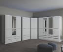 priess Kleiderschrank Barcelona | Weiß 5