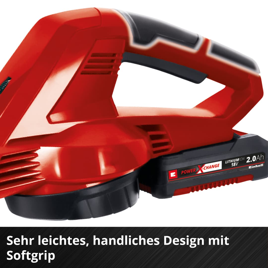 Einhell Akku-Laubbläser GC-CL 18 Li E-Solo | Rot