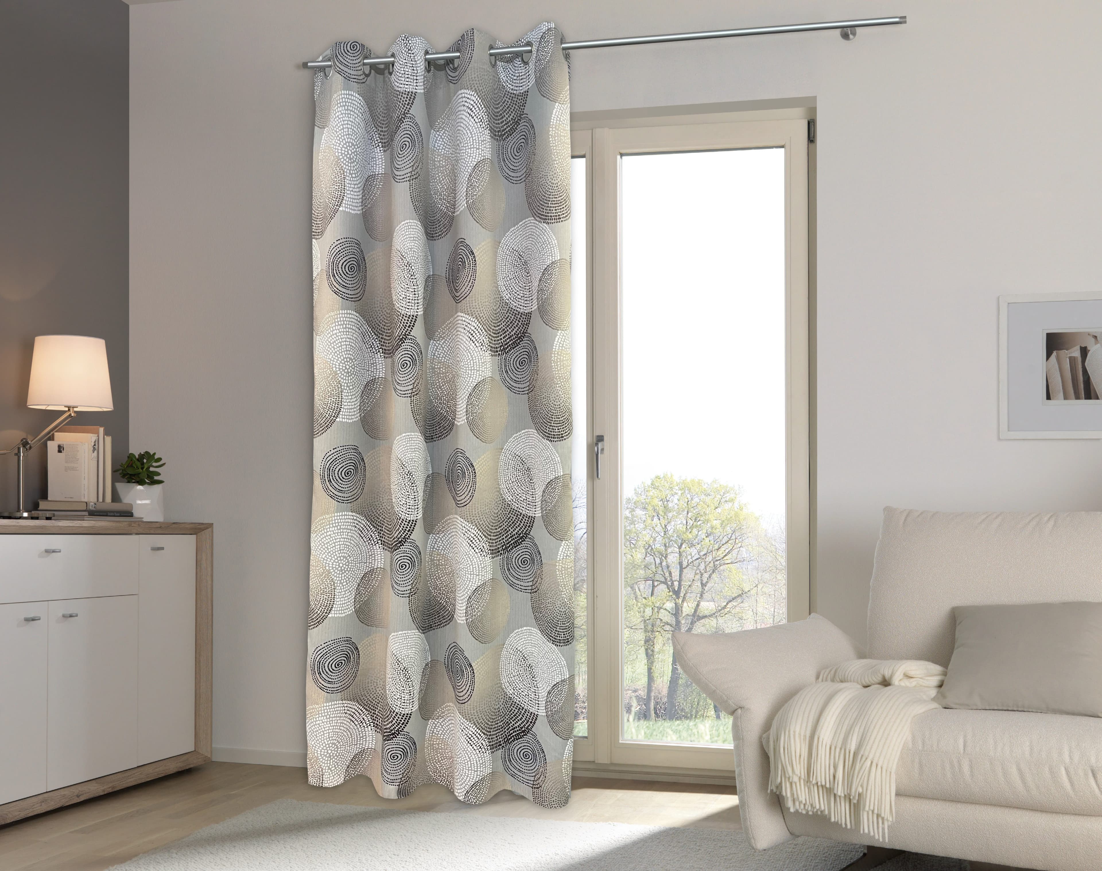 HOME WOHNIDEEN Verdunkelungsvorhang GINNY | Beige
