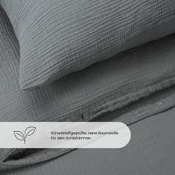 uncover by SCHIESSER Bettwäsche Lennox | Grau