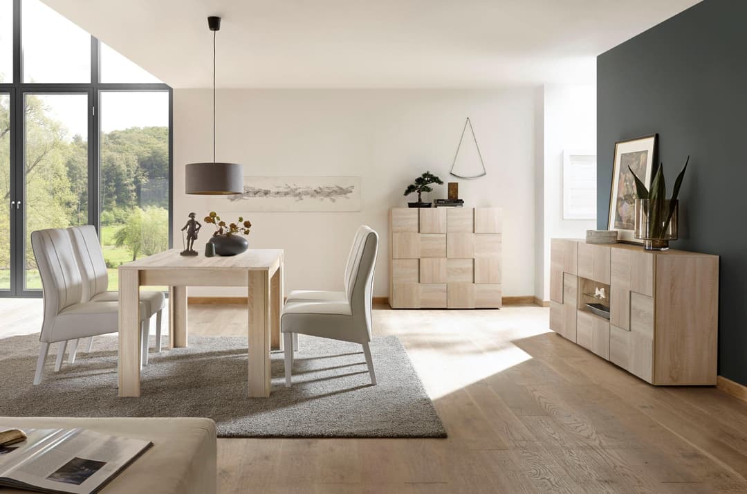 Home affaire Highboard Dama | Holztöne