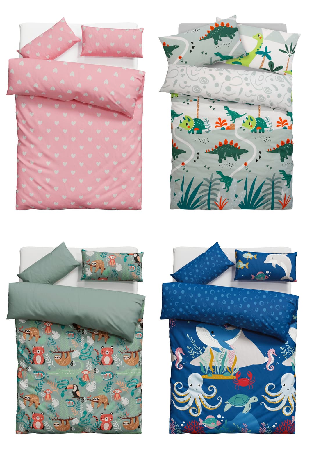 OTTO home CUDDLEE Bettwäsche-Set | Grün