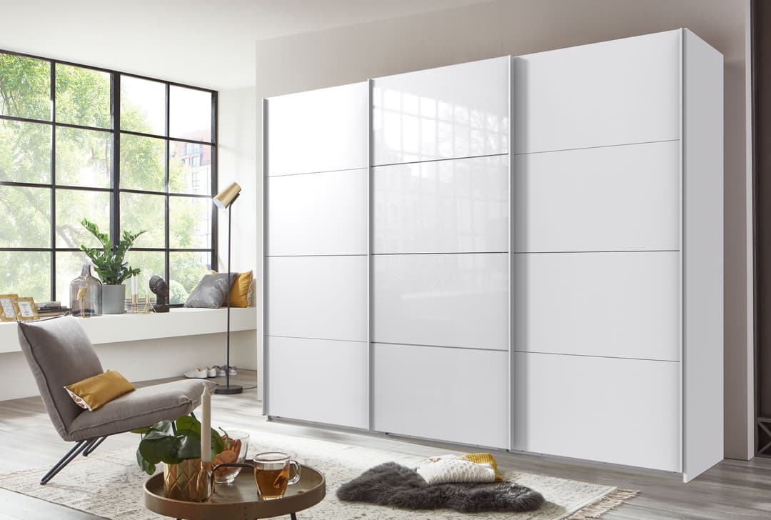 Wimex Schwebetürenschrank Norderstedt | Weiß