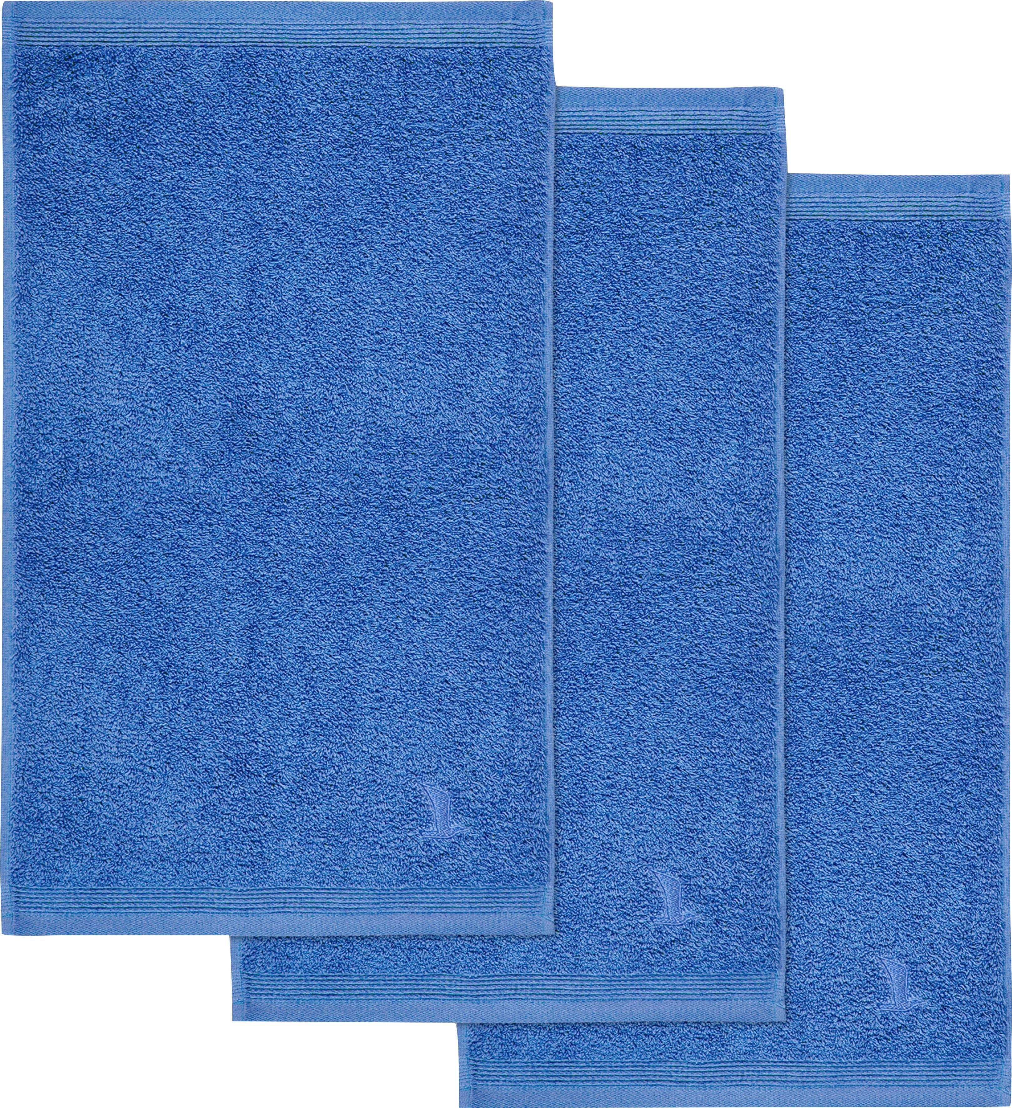 Möve Gästehandtücher Superwuschel | Blau