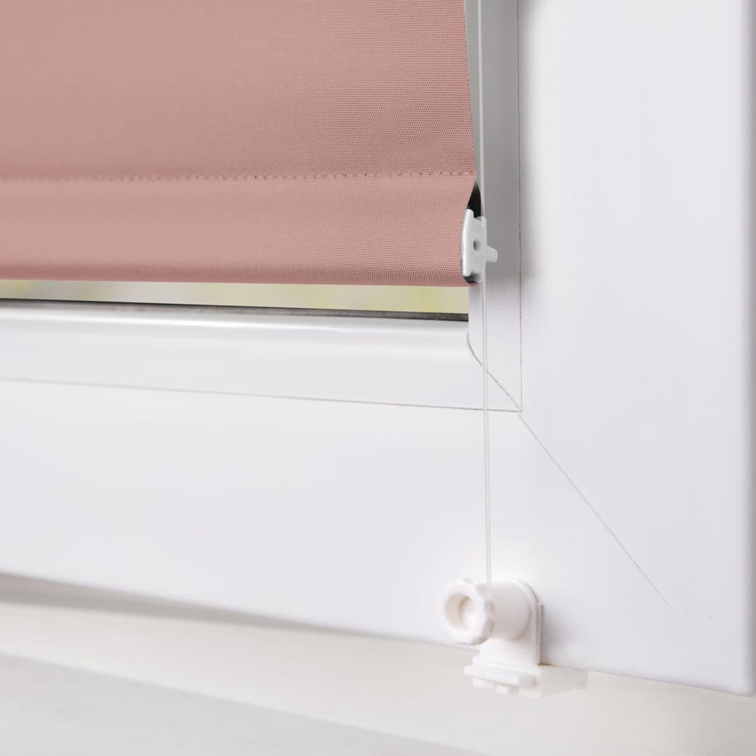 Seitenzugrollo Uni Rollo | Rosa