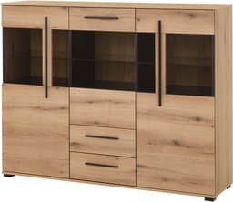 Home affaire Highboard Cantara | Holztöne