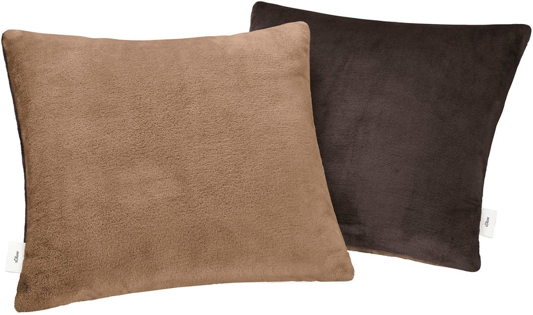 s.Oliver Dekokissen double soft | Braun
