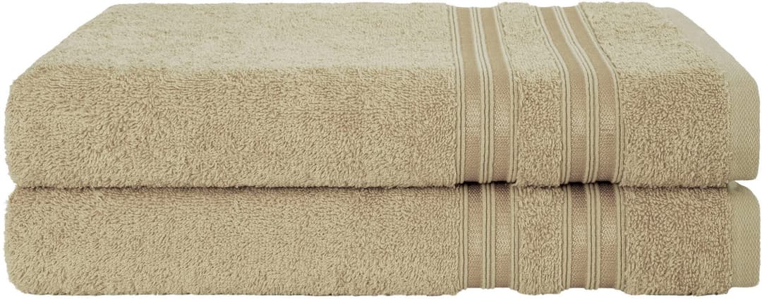 HAMMETEX Duschtuch 2er Set | Beige