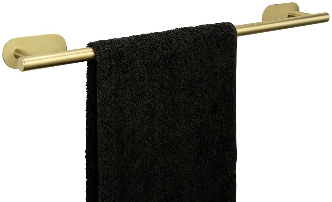 WENKO Handtuchstange Turbo-Loc® Uno Orea | Gold