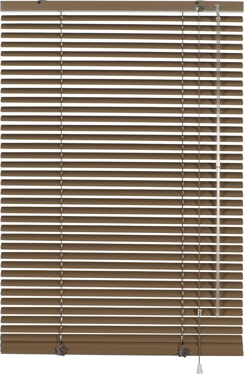 GARDINIA Jalousie Aluminium-Jalousie 25 mm | Braun