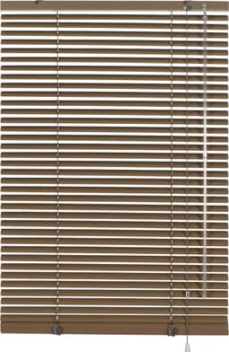 GARDINIA Jalousie Aluminium-Jalousie 25 mm | Braun