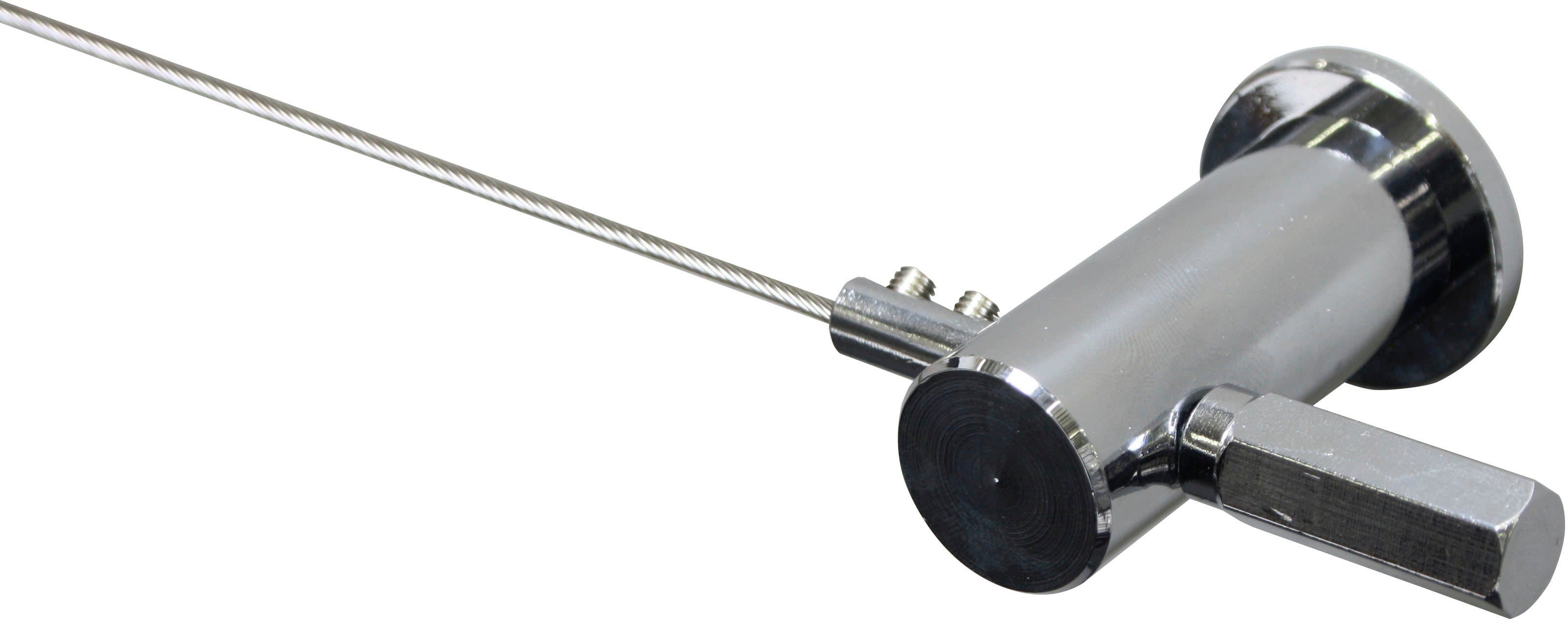 GARDINIA Seilspanngarnitur Pavo | Silber