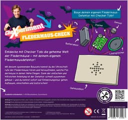 Franzis: Checker Tobi CheXperiment Fledermaus-Check | Mehrfarbig