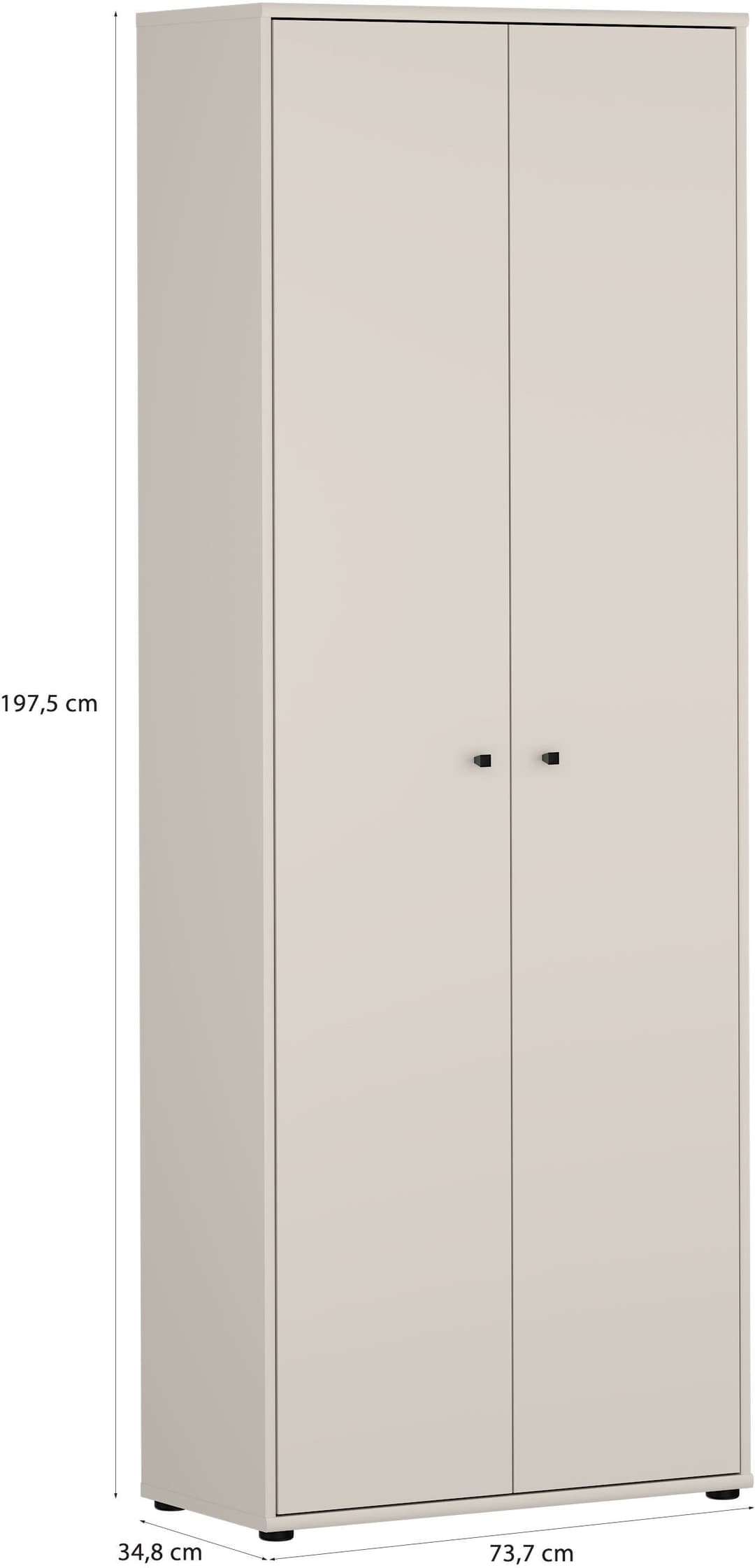 FORTE Schuhschrank Tempra | Holztöne