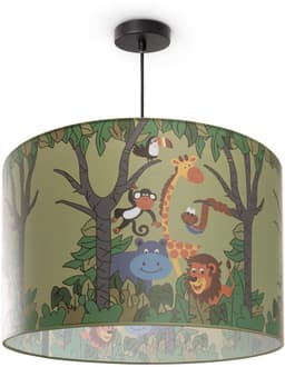 Paco Home Pendelleuchte Diamond 638 | Mehrfarbig