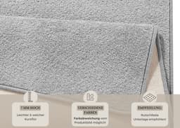 HANSE Home Teppich Fancy | Grau