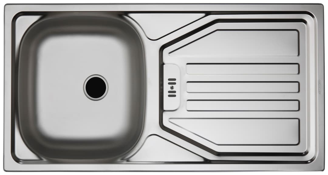 wiho Küchen Edelstahlspüle Flexi | Silber