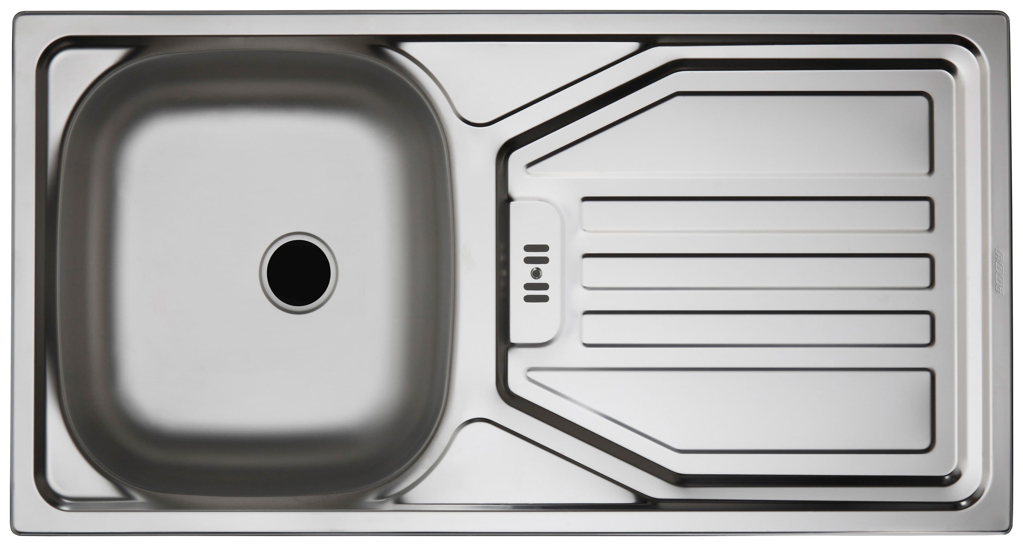 wiho Küchen Edelstahlspüle Flexi | Silber