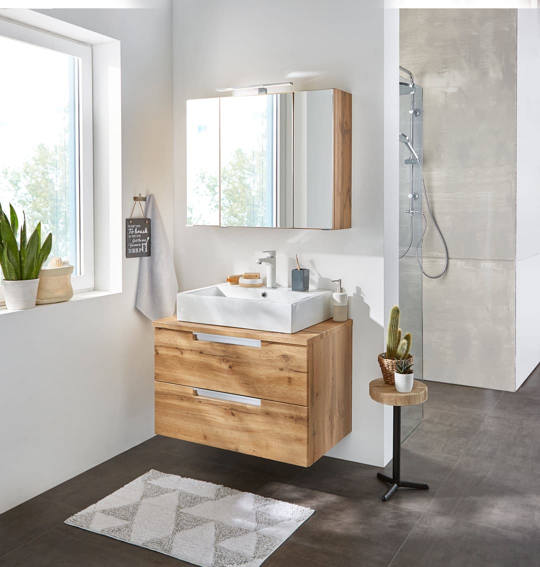 welltime Aufsatzwaschbecken Verona | Weiß