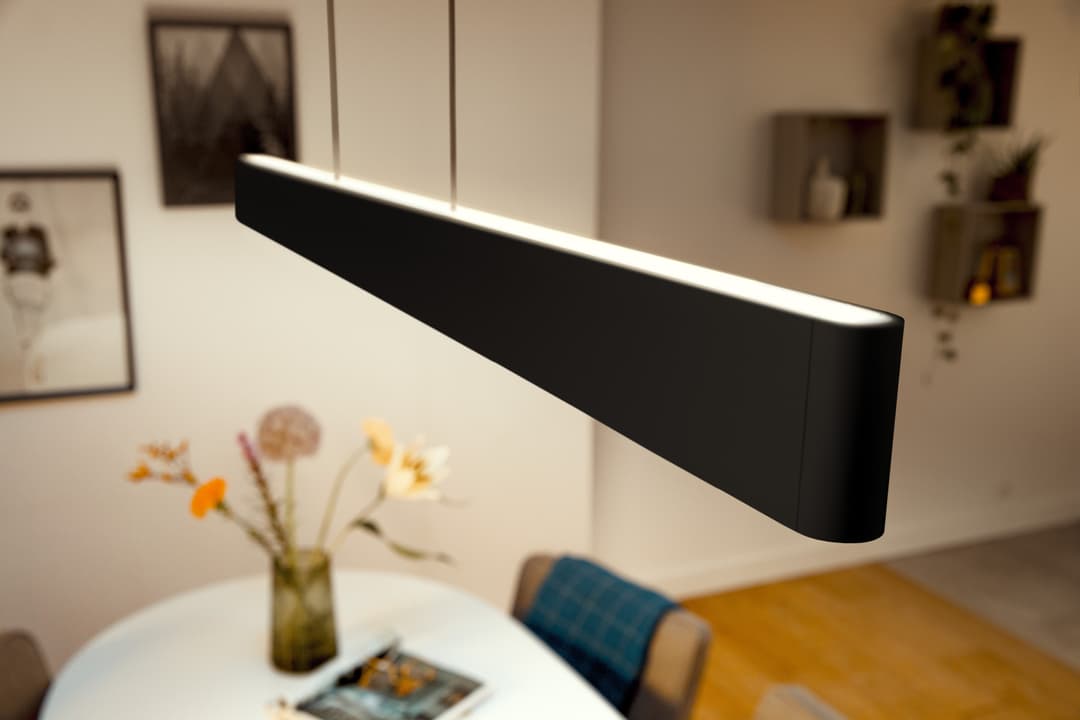 Philips Hue Ensis Pendelleuchte | Schwarz