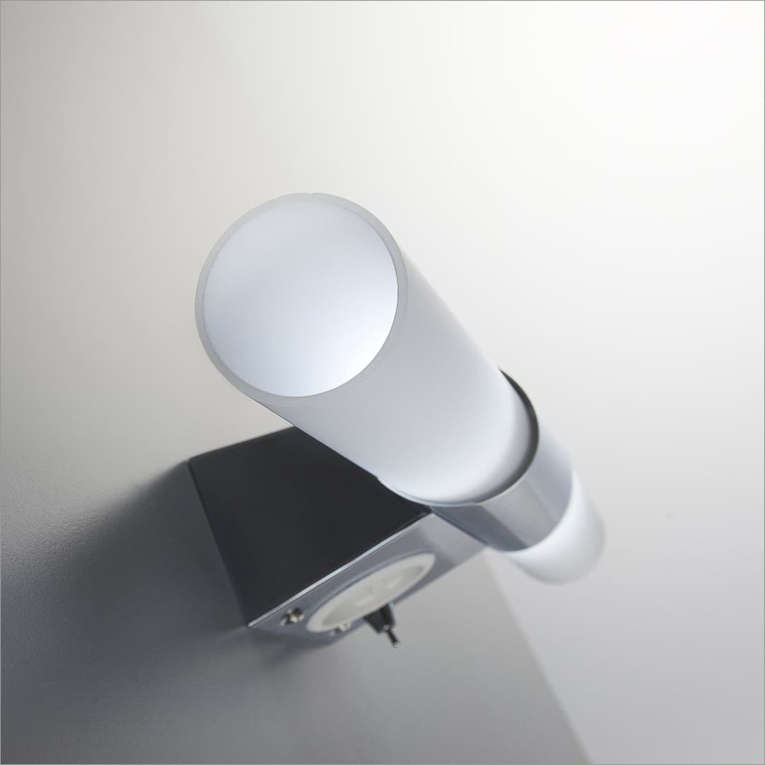 B.K.Licht Spiegelleuchte Mithra | Silber