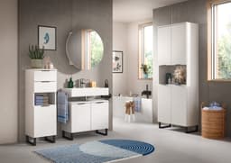 welltime Litica Unterschrank | Weiß