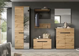 Home affaire Garderoben-Set Rehat | Braun