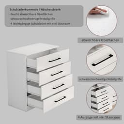 OTTO home Schubkastenkommode Sylt | Weiß