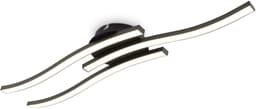 B.K.Licht LED Deckenleuchte BK_DL1432 | Schwarz