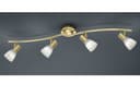 TRIO Leuchten LED Deckenstrahler Levisto | Gold 2
